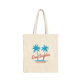 Los Angeles, California, Cotton Canvas Los Angeles Tote Bag