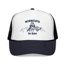 Minnesota Ski Babe Trucker Hat — Foam Mesh Cap-4