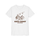 North Conway, New Hampshire Youth T-Shirt — Vintage Gondola Ski Mountain Tee-2