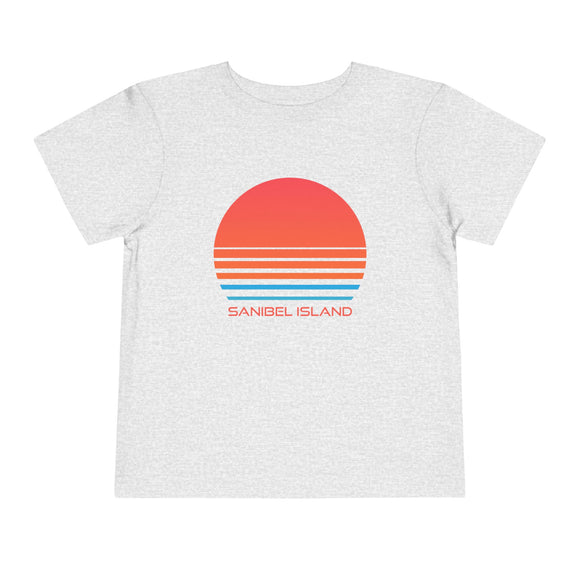 Sanibel Island, Florida Toddler T-Shirt - Retro 80s Toddler Sanibel Island Shirt