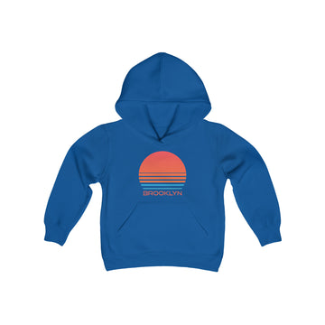 Buy royal Brooklyn, New York Youth Hoodie - Retro 80s