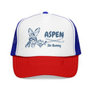 Aspen, Colorado Ski Bunny Trucker Hat-8