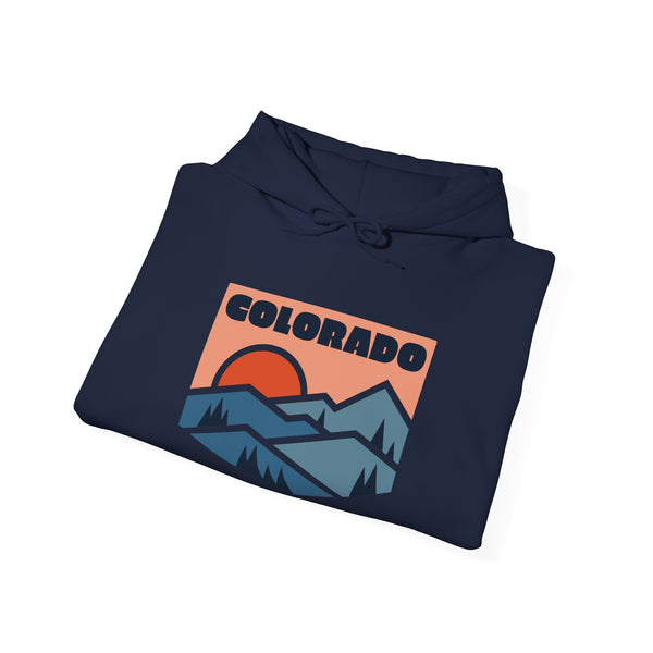 Colorado Hoodie - Mountain Unisex Colorado Hoodie Graphic Sweatshirt
