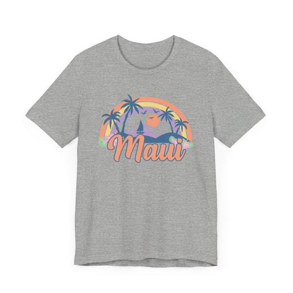 Maui, Hawaii T-Shirt - Retro Beach Unisex Maui Shirt