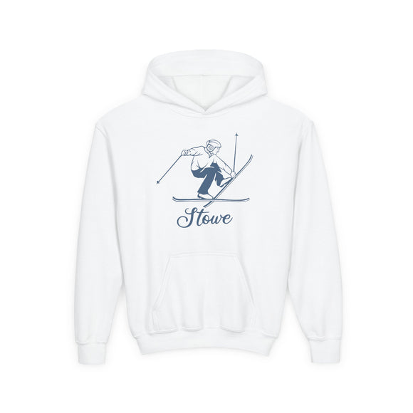 Stowe, Vermont Youth Hoodie - Snow Ski Kids Stowe Hooded Sweatshirt