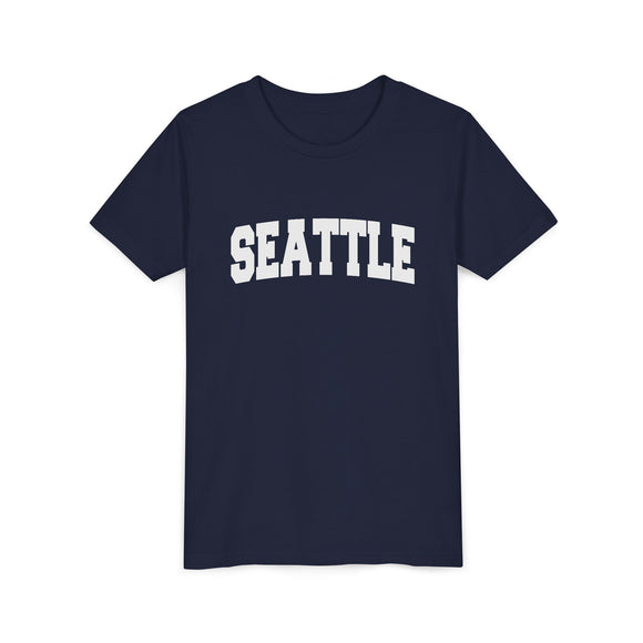Seattle, Washington Youth Graphic Tee - Kids Seattle T Shirt