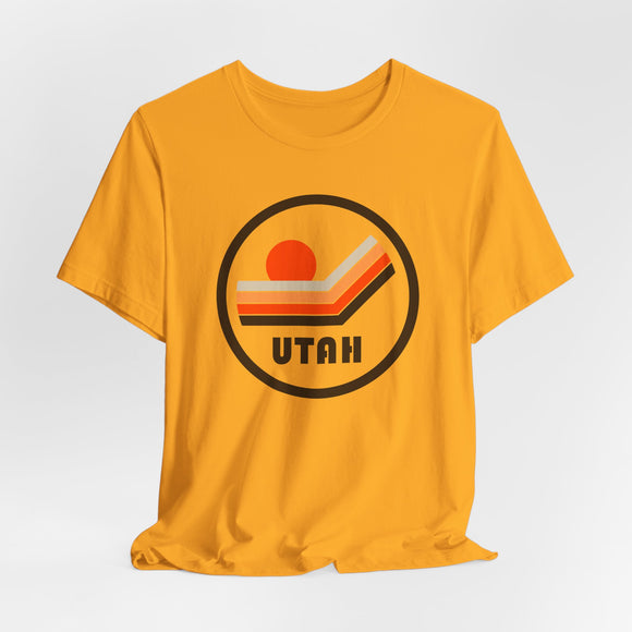 Utah T-Shirt - Sunset Mountain Graphic Tee