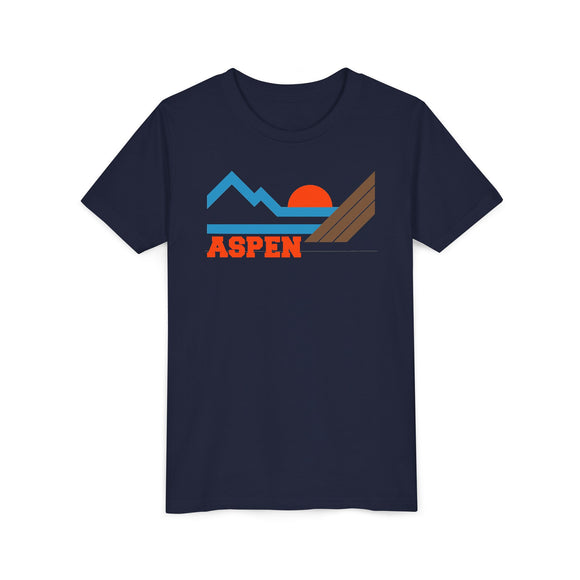 Aspen, Colorado Youth Graphic Tee - Kids Aspen T Shirt