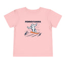 Pennsylvania Yeti Snowboard Toddler Tee-6
