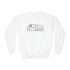 Telluride, Colorado Youth Sweatshirt - Unisex Kid's Telluride Crewneck Sweatshirt