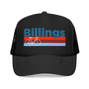 Billings, Montana Trucker Hat - Foam Billings Bike Cap-1