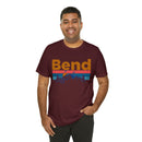 Bend, Oregon Shirt - Mountain Sunset Unisex Bend T-Shirt-83
