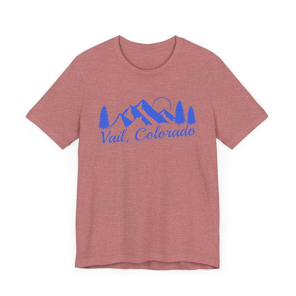 Vail, Colorado T-Shirt - Retro Mountain Unisex Vail Shirt