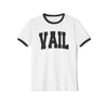 Vail, Colorado Cotton Ringer Graphic Tee - Unisex Vail T Shirt, Vintage Style Tee, Men's/Women's Tee