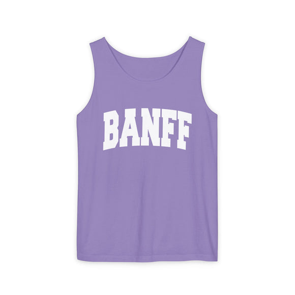 Banff, Canada Tank Top Unisex | Comfort Colors - 100% Cotton