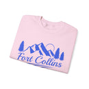 Fort Collins, Colorado Sweatshirt - Unisex Mountain Fort Collins Sweatshirt-13