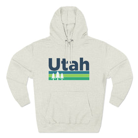 Premium Utah Hoodie - Retro Unisex Sweatshirt