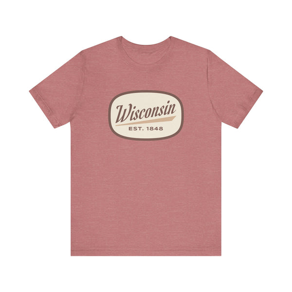 Wisconsin T-Shirt - Retro Unisex Wisconsin Shirt