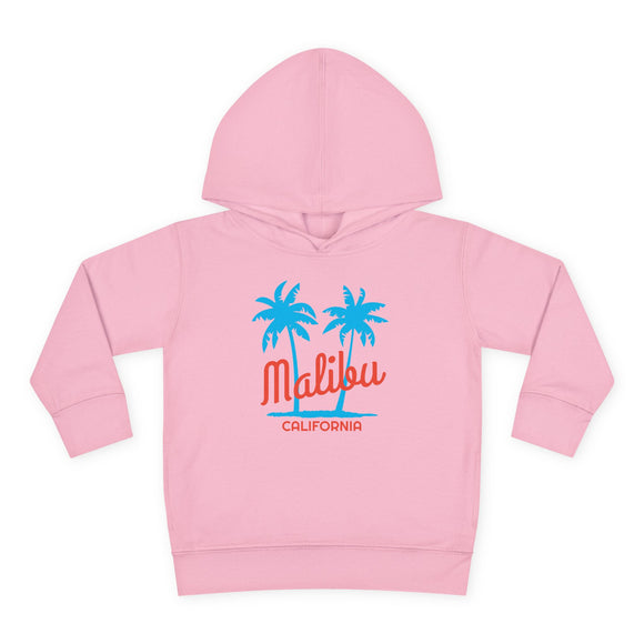 Malibu, California Toddler Hoodie - Unisex Malibu Toddler Sweatshirt