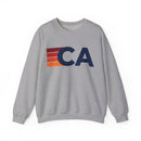California Retro Sweatshirt | Retro Stripes California-3