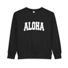 Aloha Toddler Sweatshirt - Aloha Toddler Crewneck Sweatshirt