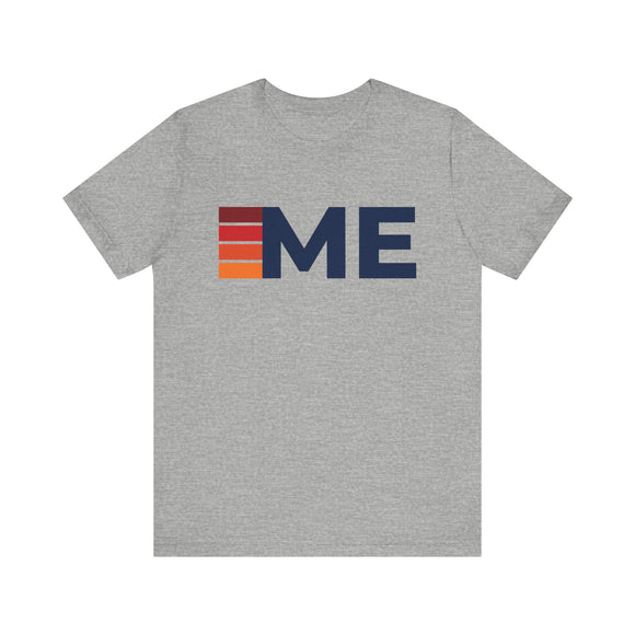 Maine Retro Stripes T-Shirt | Maine State Tee