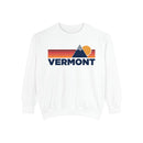 Vermont Mountain Stripes Sweatshirt | Comfort Colors - 100% Cotton-3