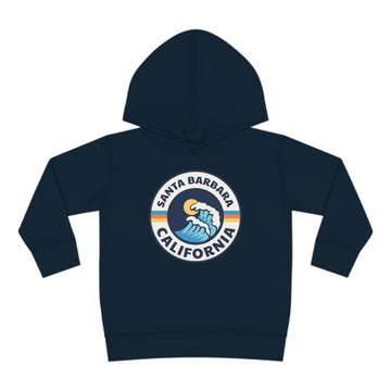 Buy navy Santa Barbara, California Toddler Hoodie - Unisex Santa Barbara Toddler Sweatshirt