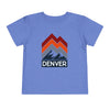 Denver, Colorado Toddler T-Shirt - Retro Palm Tree Toddler Denver Shirt