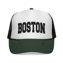 Boston, Massachusetts Collegiate Style Trucker Hat-4