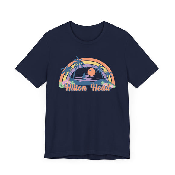Hilton Head, South Carolina T-Shirt - Retro Beach Unisex Hilton Head Shirt