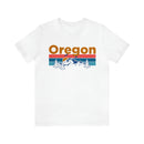 Oregon T-Shirt - Mountain Sunset Unisex Oregon Shirt-1
