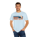 Park City, Utah Graphic Tee, Comfort Colors Retro Unisex Park City T shirt, Mountain Adventure Shirt-25