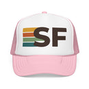 San Francisco, California Trucker Hat - SF Abbr retro cap-4