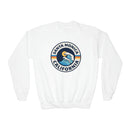 Santa Monica, California Youth Sweatshirt - Unisex Kid's Santa Monica Crewneck Sweatshirt-4