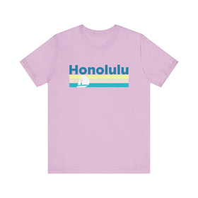 Buy lilac Honolulu T Shirt - Sailboat Graphic Honolulu Tee