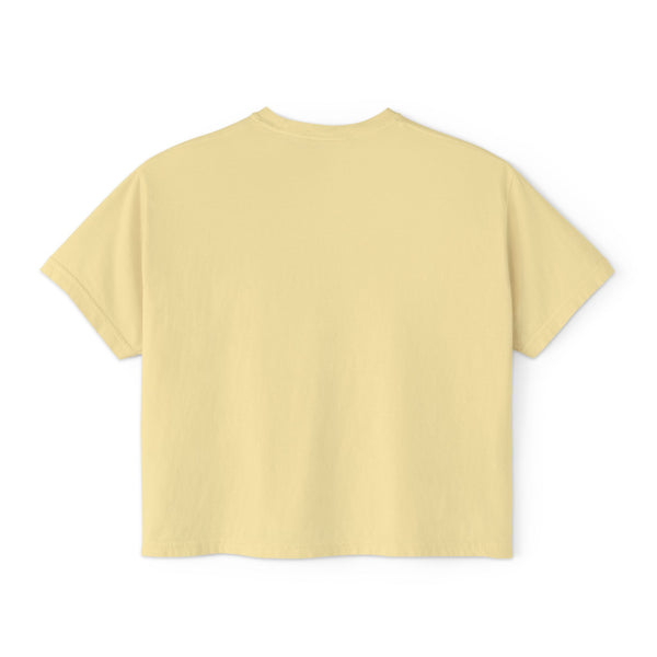 Women's Lake Tahoe, California Boxy Graphic Tee - Slightly Cropped