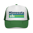 Minnesota Retro Trees Trucker Hat - Vintage Style Minnesota Cap-2