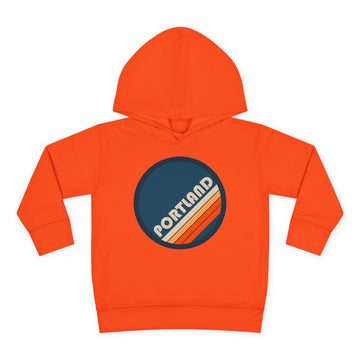 Portland, Oregon Toddler Hoodie - Unisex Portland Pullover Sweatshirt, Kids Hooded Jumper, Oregon Souvenir - 0