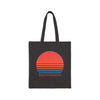 South Dakota Cotton Canvas South Dakota Tote Bag - Retro 80s