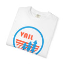 Vail, Colorado T-Shirt, Comfort Colors 100% Cotton Trees Tee - Pine Circle-7