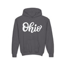 Ohio Youth Hoodie - Cozy Unisex Pullover, Kids Ohio Sweatshirt, Soft Cotton Blend Hoody-4
