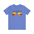 Lake Michigan T Shirt - Sunglasses Lake Graphic Lake Michigan Tee-3
