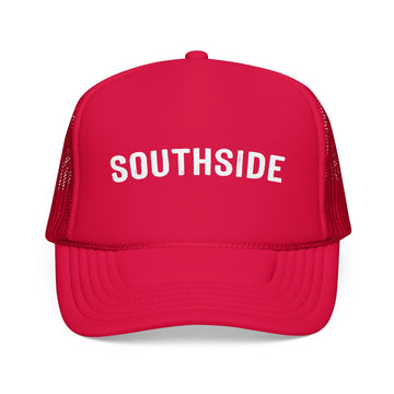 Buy red Southside Trucker Hat - Foam Southside Cap