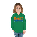 Banff Toddler Hoodie - Retro Mountain Sun Unisex Banff Toddler Sweatshirt-14