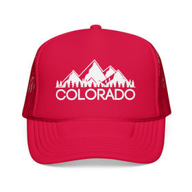 Buy red Colorado Trucker Hat - Colorado Cap