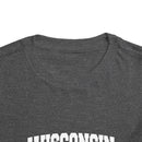 Wisconsin Toddler Graphic Tee - Kids Wisconsin Vacation Shirt-17
