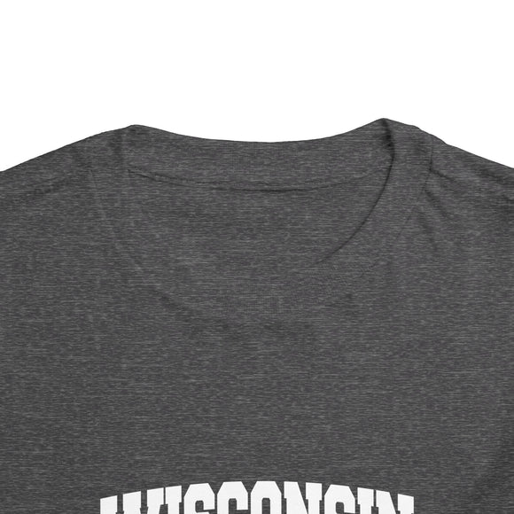 Wisconsin Toddler Graphic Tee - Kids Wisconsin Vacation Shirt