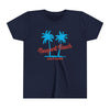 Newport Beach, California Youth Shirt - Retro Palm Tree Newport Beach Kid's T-Shirt