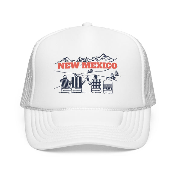 New Mexico Après-ski Trucker Hat — Foam Mesh Cap